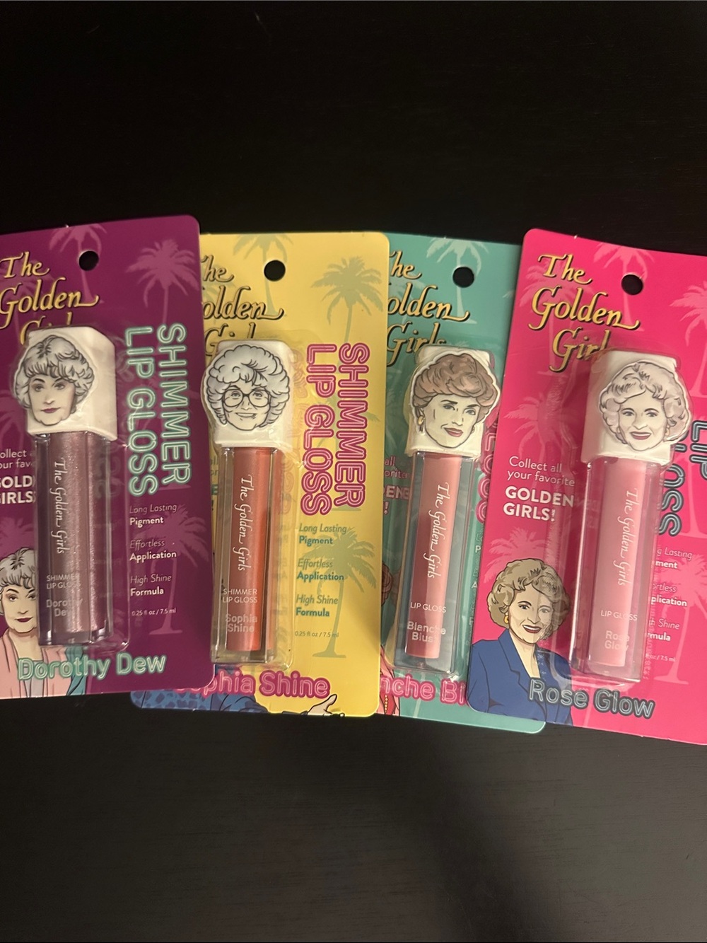 Shimmer Lip Gloss - Rose Glow (Pink)